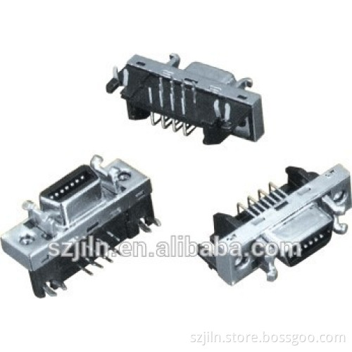 scsi connector plug,dip and right angle type